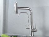 Смеситель Zorg серия Steel Hammer SH 091 PVD GRAFIT, вытяжная лейка 4 режима, под фильтр