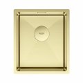 Мойка кухонная Paulmark NEXT 38 UNI, PM213844-LG, светлое золото, 380х440мм 1,2мм