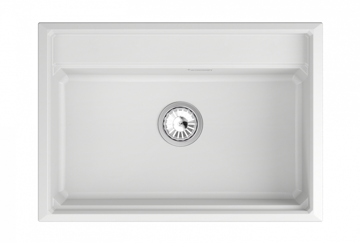 Мойка для кухни Granula Kitchen Space 7301i арктик, 73х51 см, прямоугольная