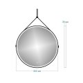 Зеркало Maretti Chiara CH1480R33EL 80x80 см