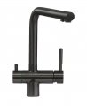 Смеситель Seaman Visconti SSL-7328-Gun Light светлая оружейная сталь