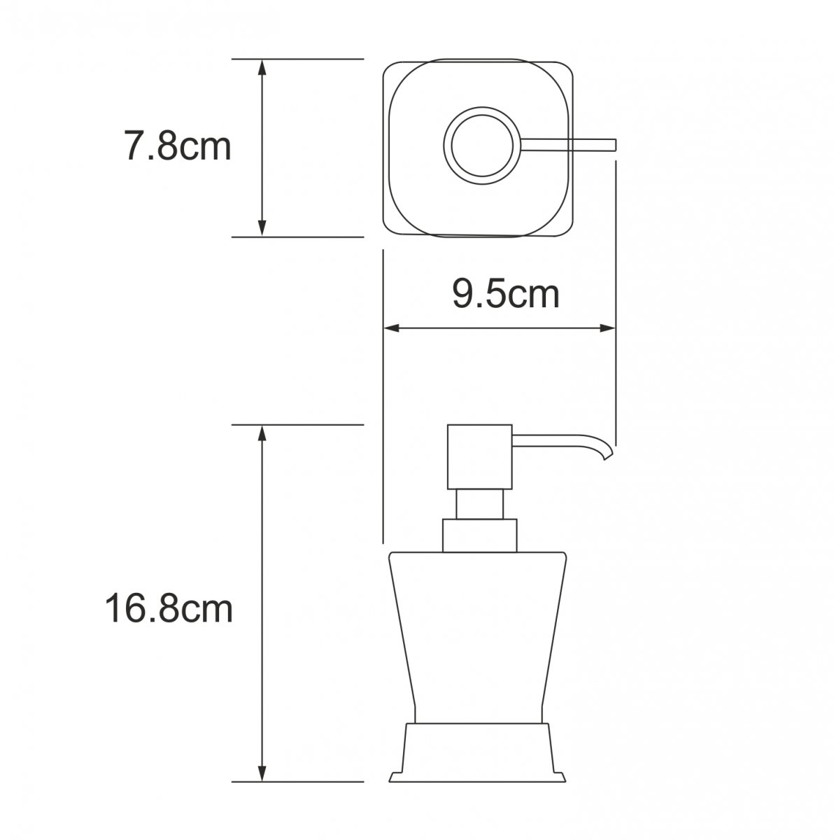 Дозатор WasserKraft 5499B