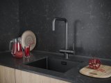 Смеситель для кухни Paulmark WETTER, вороненая сталь, We213030-GM