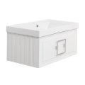 Тумба под раковину подвесная La Fenice Cubo FNC-01-CUB-B-80, белая