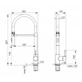 Cмеситель ULGRAN Quartz UQ-024-10, песок