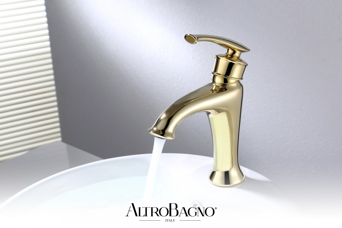 Смеситель для раковины ALTROBAGNO Беатриче (Beatrice) 0114 Or