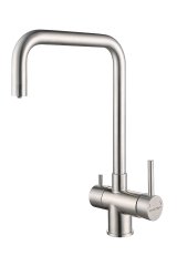 Смеситель для кухни Wetter, нержавеющая сталь, We213030-BS, Paulmark