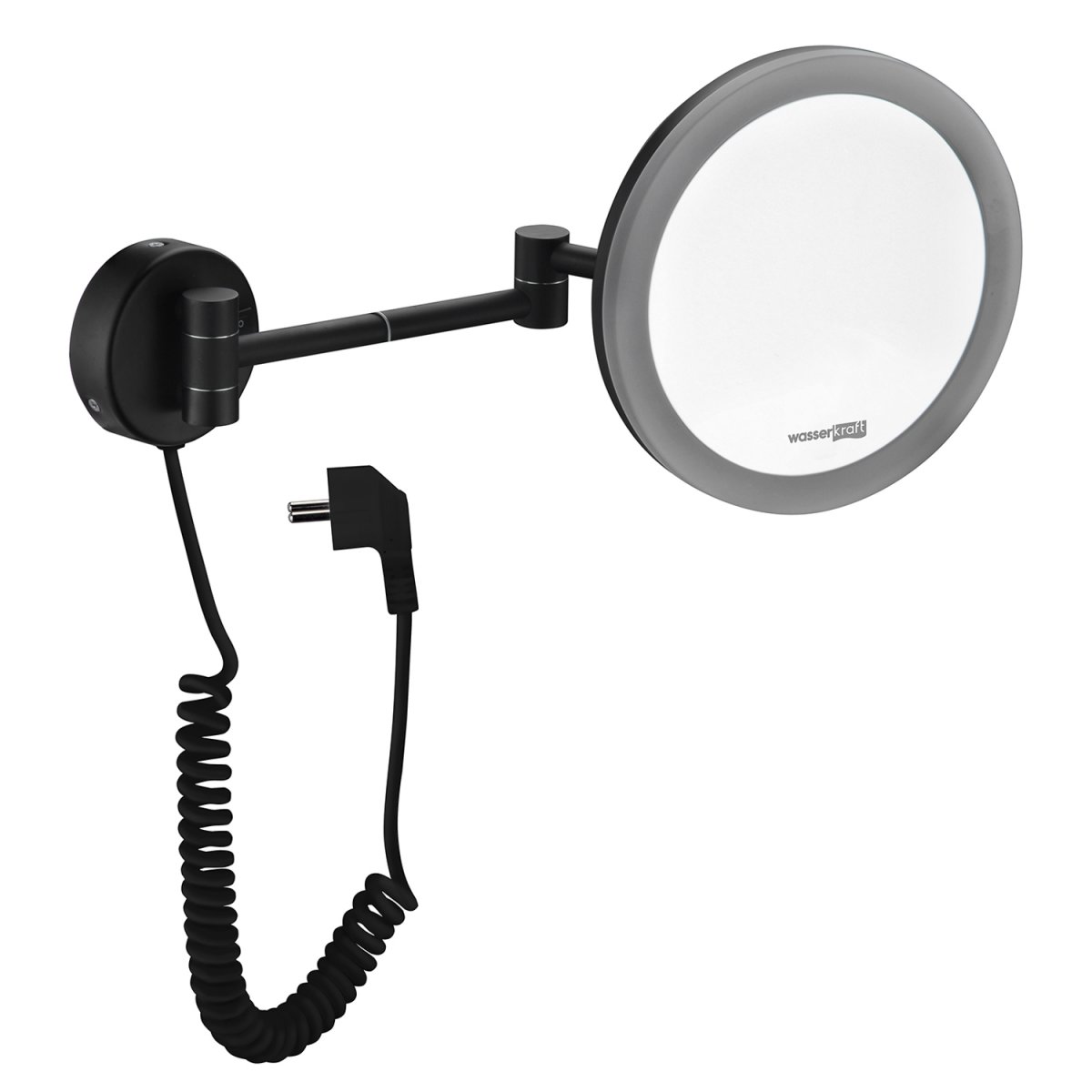Косметическое зеркало WasserKraft 1004BLACK