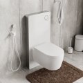 Пристенный модуль системы инсталляции для унитазов WasserKraft 86TLT.040.PE.WH