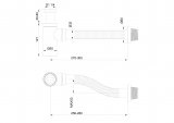 Сифон для раковины WONZON & WOGHAND, Черный матовый (WW-88SS101-MB)