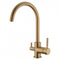 Смеситель кухонный EMAR ЕСB - 3007 PVD Golden смеситель
