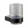 Стакан для зубных щеток с держателем WONZON & WOGHAND CARBON, Черный (WW-7721)