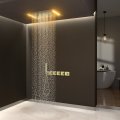 Встраиваемая душевая система с термостатом TIMO Petruma SX-5229/17SM, матовое золото
