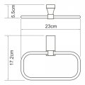 Держатель полотенец WasserKraft 3260