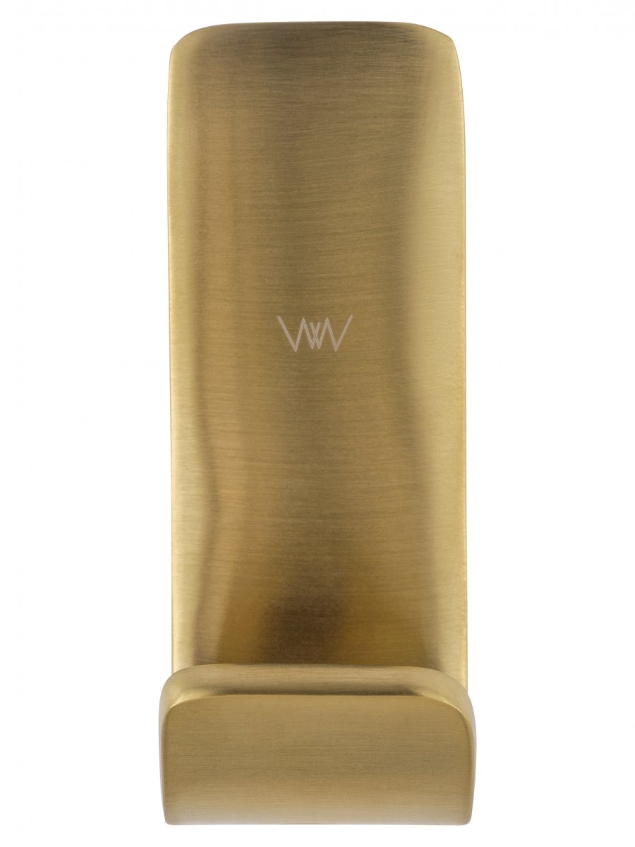 Крючок для ванной WONZON & WOGHAND LOTTE, Брашированное золото (WW-8315-BG)