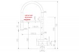 Смеситель Zorg SZR-3030 GRAFIT MAGNIT