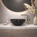 Раковина для ванной Omoikiri HITOMI-BL MARBLE черный мрамор 4972077