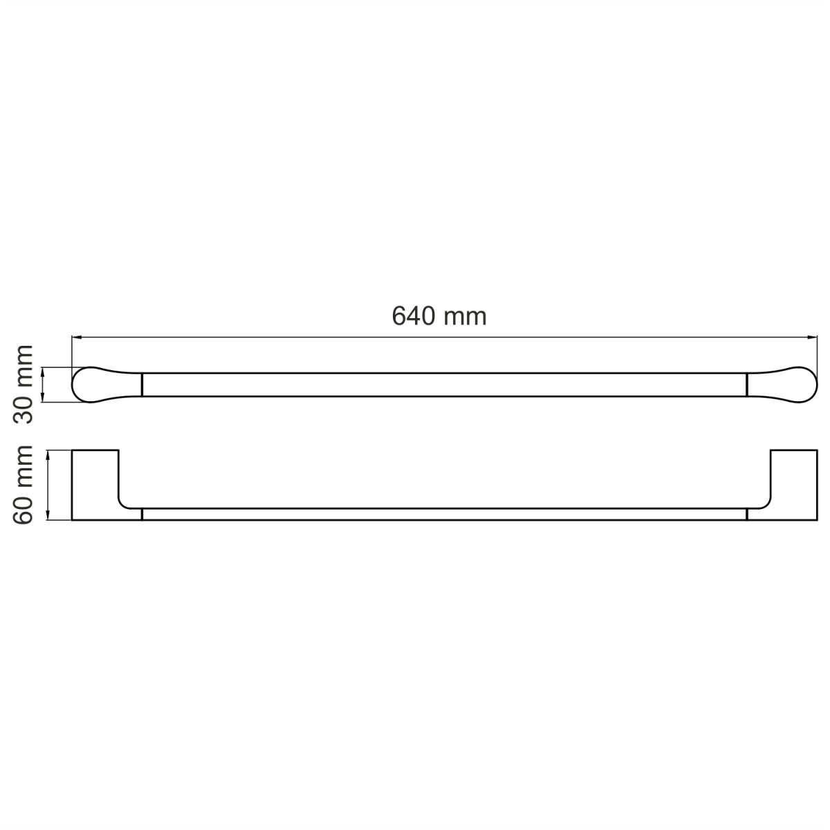 Держатель полотенец WasserKraft 7230