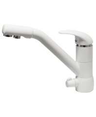 Смеситель Seaman Barcelone SSL-5361-Snow белый глянцевый