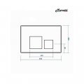 Комплект Maretti 3 в 1: унитаз CA10PBM29-844, инсталляция AC11P5211, кнопка AC12KA-740