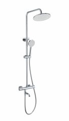 Душевая система с термостатом WONZON & WOGHAND INN 4, Хром (WW-B3047-A1-CR)