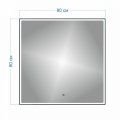 Зеркало Maretti Umbria UM148080P33EL 80x80 см
