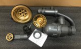 Выпуск круглый c переливом и сифоном ZorG INOX PVD W 1 BRONZE цвет бронза