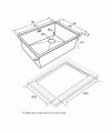 Мойка кухонная Paulmark NEXT-SKEW 58 UNI, PM885844-BS