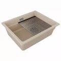 Мойка Paulmark LUMI-PRO 55 UNI, латте, 550х450мм, LU-PRO 55-LA