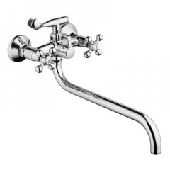 Смеситель для ванны Haiba HB2619-2, хром