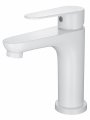 Смеситель для раковины WONZON & WOGHAND ALFA, Белый матовый (WW-A40202-MW)