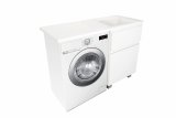 Комплект мебели ESTET Dallas Luxe 1150х482 правосторонний напольный 2 ящика (ШхГхВ) 498х476х860