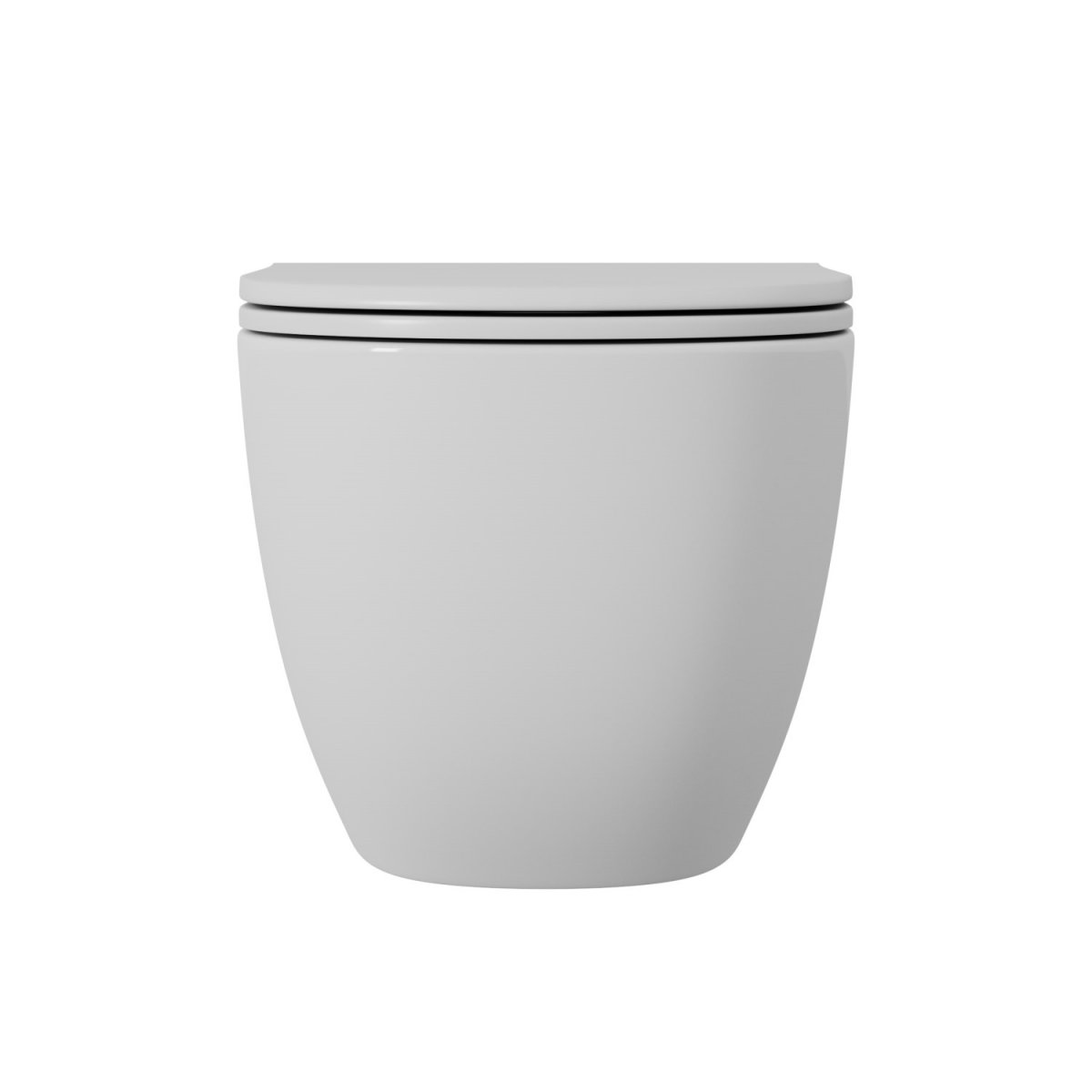 Унитаз подвесной безободковый D&K Matrix DT1396516, белый