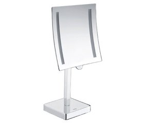 WasserKRAFT K-1007 Зеркало с LED-подсветкой, 3-х кратным увеличением