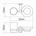 WasserKRAFT Oder K-3026 Держатель стакана и мыльницы