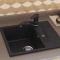 Смеситель для кухни Ulgran U-003-308, черный