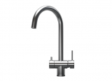 Смеситель для кухни Granula Kitchen Space 7104 золото сатин, подключение к фильтру