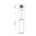 Щетка для унитаза WasserKraft 1167N