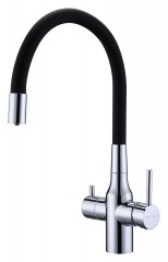 Смеситель для кухни Paulmark SALIX, хром, Sa213419-CR