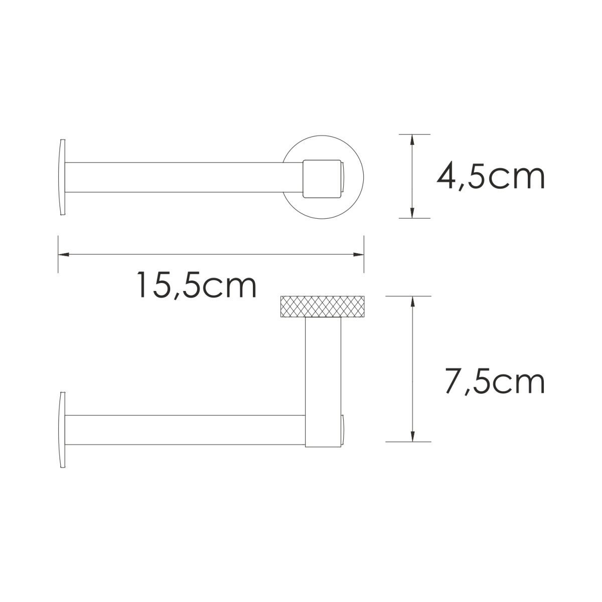 Держатель туалетной бумаги WasserKraft 64496