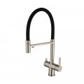 Смеситель кухонный OULIN OL - 8024 Satin, смеситель кухонный