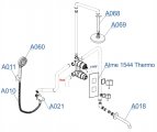 Душевая система Wasserkraft A171568 Thermo