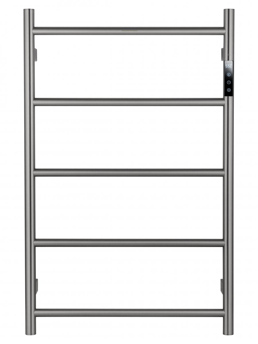 Полотенцесушитель электрический WONZON & WOGHAND BONN, Брашированный никель (WW-AL405-BR)