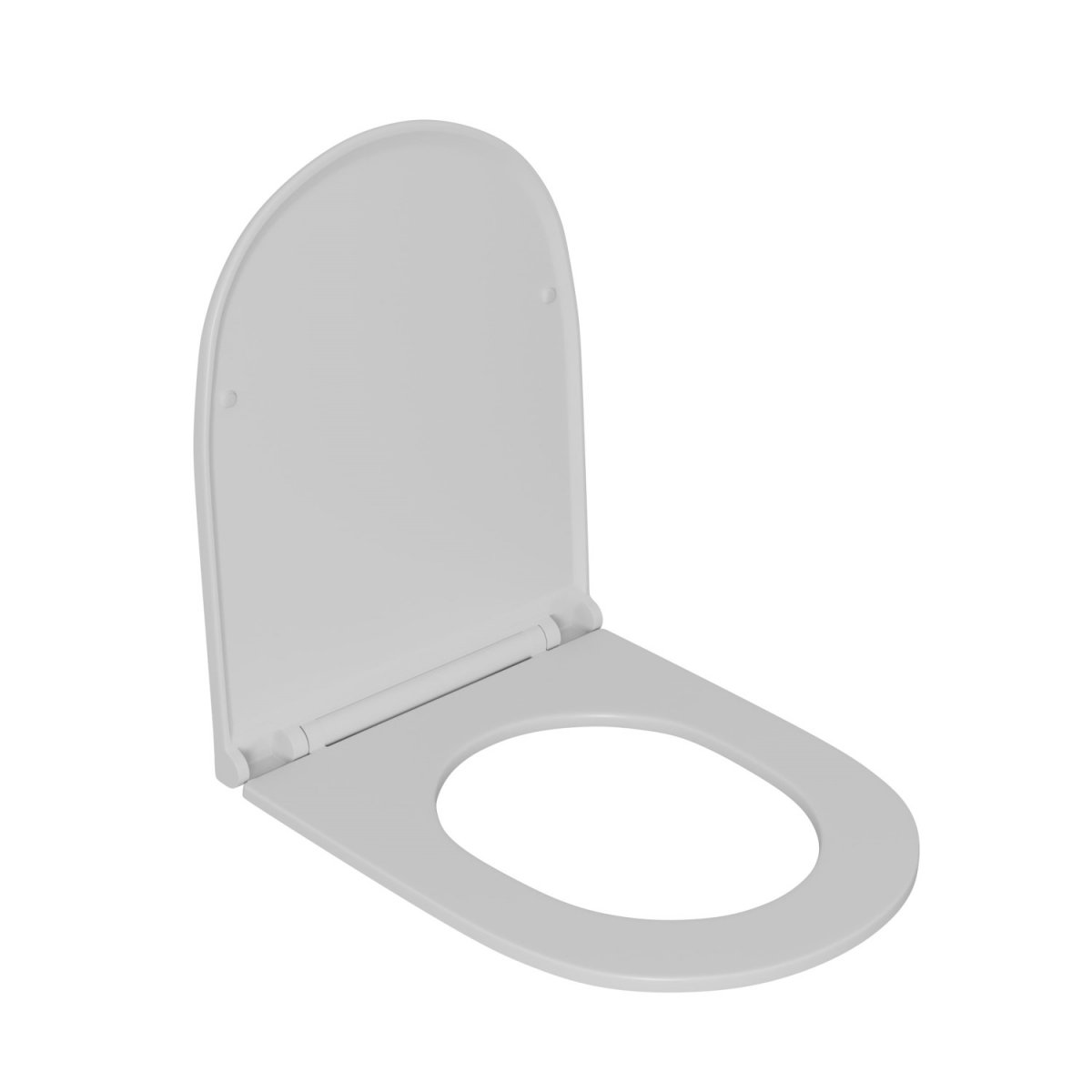 Унитаз подвесной безободковый D&K Matrix DT1396516, белый