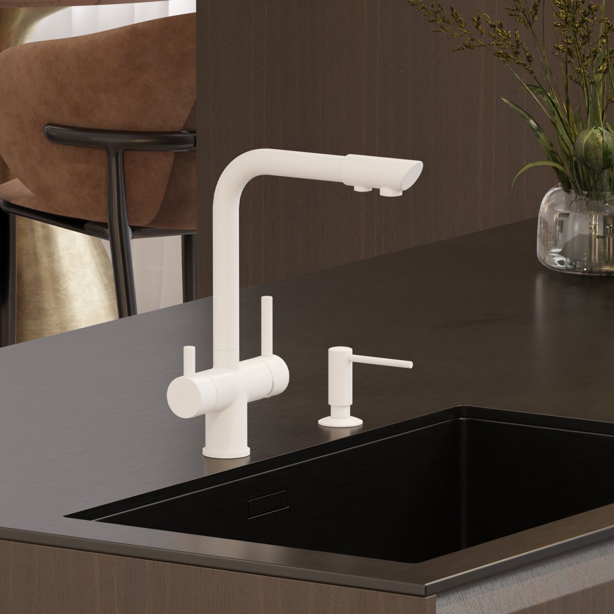 Смеситель для кухни WasserKraft под фильтр A8357