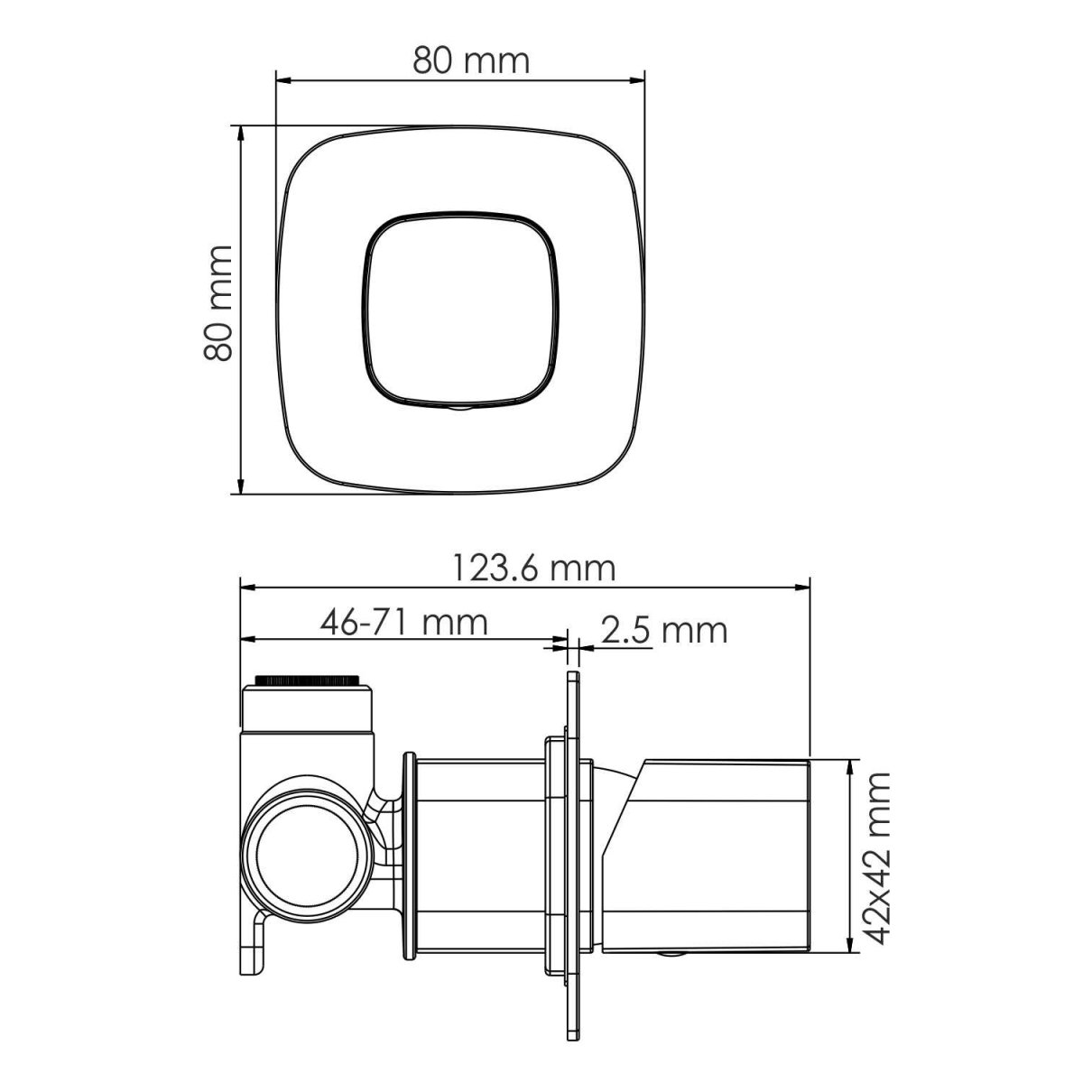 Смеситель для душа WasserKraft 8652