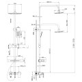 Смеситель Lemark Tropic LM7002С для ванны и душа