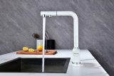 Смеситель для кухни Paulmark SERPENTINE, белый матовый, Se213222-WH