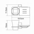 WasserKRAFT Leine K-5026 Держатель стакана и мыльницы