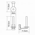 WasserKRAFT Leine K-5097 Держатель туалетной бумаги